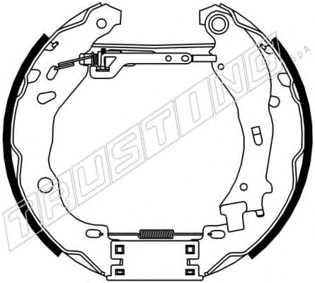 TRUSTING 6471 Brake Shoe Set